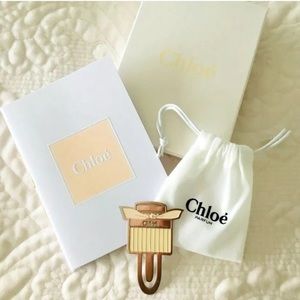 Chloé Mini note book with paper clip free with any purchase